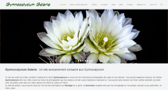 Desktop Screenshot of gymnocalycium.fr